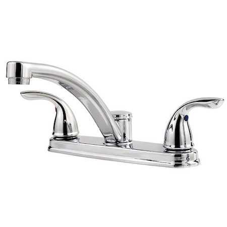 Pfister Delton Delton 2-Handle Kitchen Faucet Polished Chrome